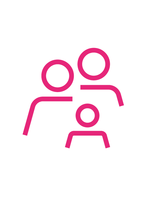 Icon von drei Menschen