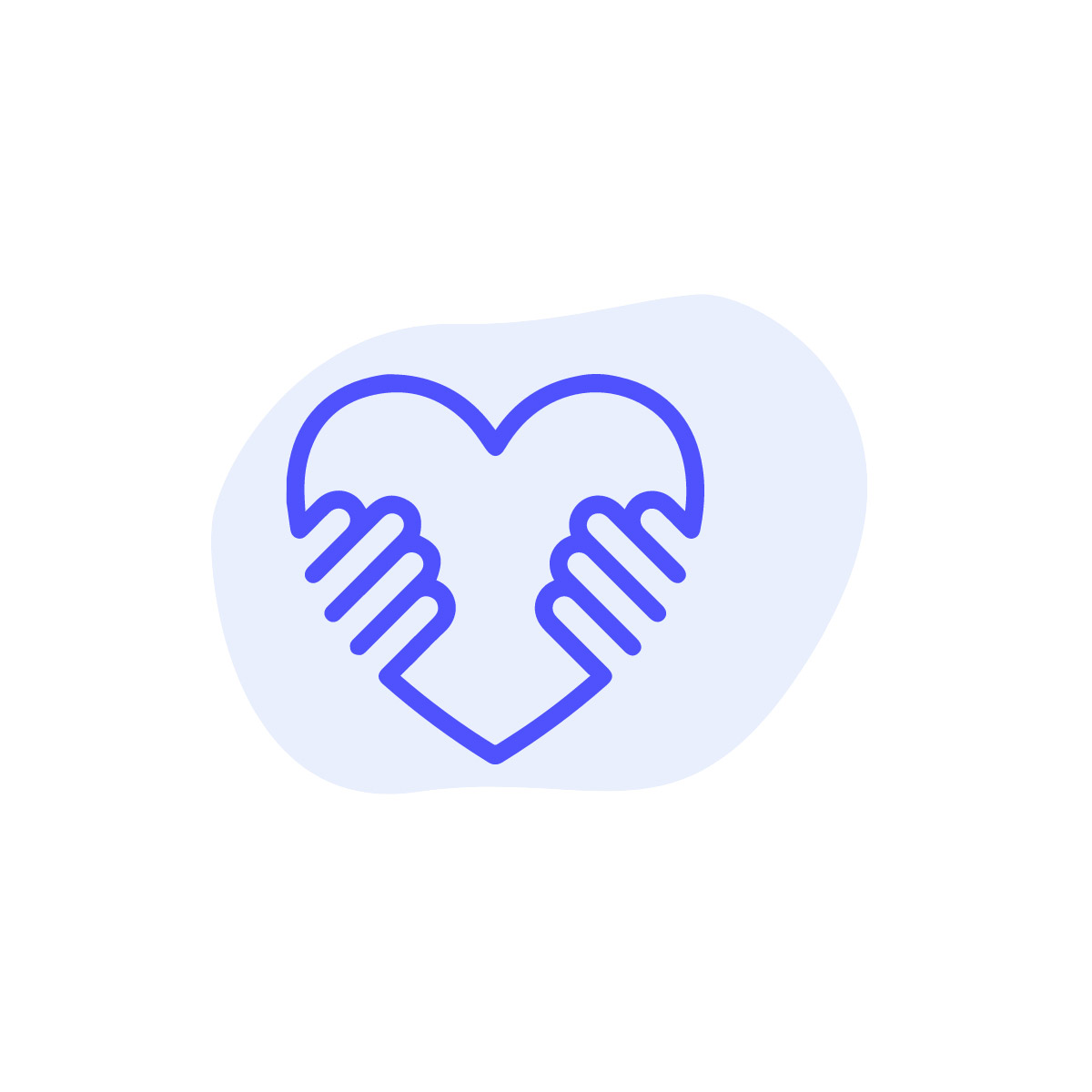Symbolbild für transparente, offene und ehrliche Kommunikation als Herz dargestellt