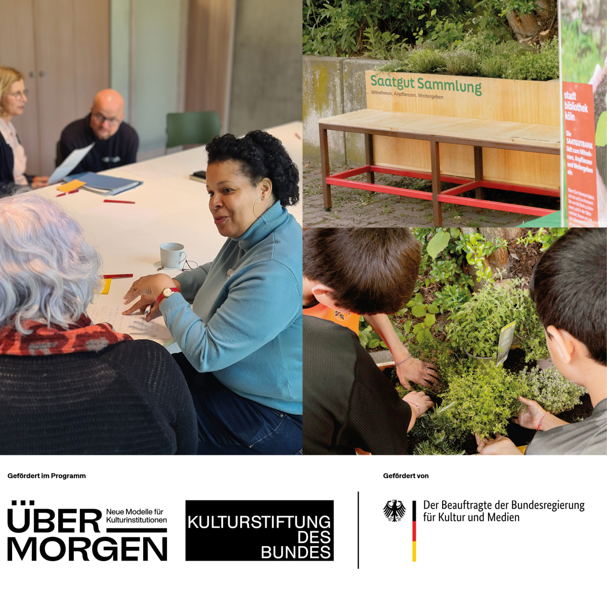 Fotocollage aus dem Projekt Übermorgen 