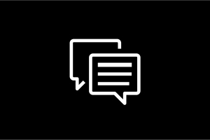 Icon Sprechblase