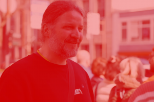 Foto eines Mannes in Köln