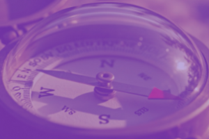 Foto von einem Kompass